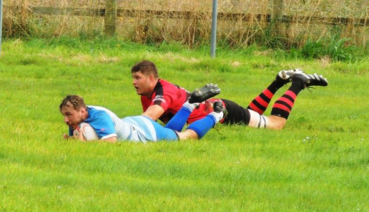 Sion Colella scores for Fishguard